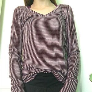 Hollister striped long sleeve